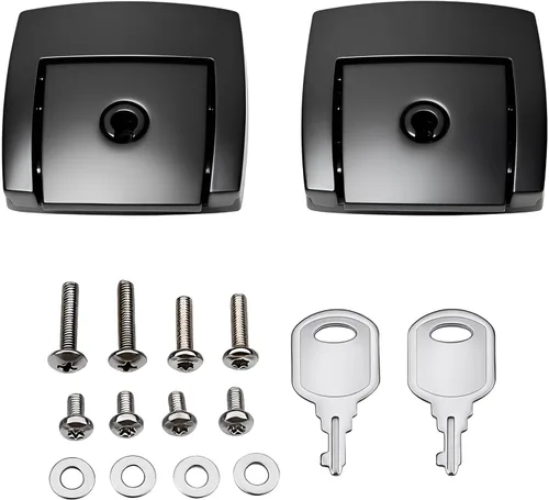 Vista 8 de Cerrojo para maletero Tour Pack Pak Compatible con Harley Touring Electra Glide 1988-1999 2000-2013