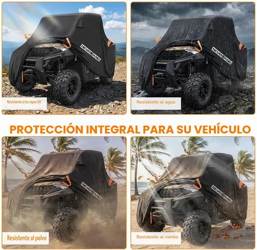 Vista 9 de Neverland, 190T funda de almacenamiento impermeable universal para vehículo todo terreno