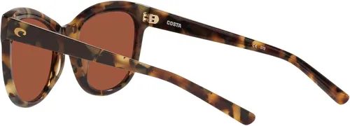 Vista 5 de Costa Del Mar Gafas de sol cuadradas Bimini para mujer