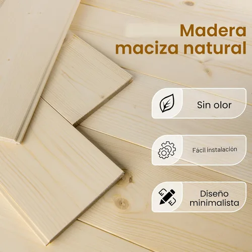 Vista 2 de SMARTSTANDARD Puerta corredera de granero de 24 x 84 pulgadas con kit de herrajes para puerta de granero de 4 pies incluido, puerta de madera maciza
