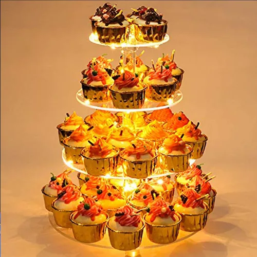 Vista 11 de YestBuy - Soporte para cupcakes (3/4/5)