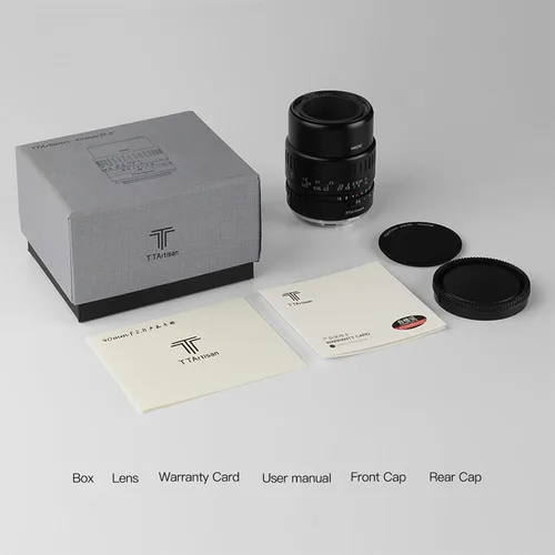 Vista 5 de TTArtisan Lente Macro APS-C de 1.575 in F/2.8 MFT M43 Montaje EPM1 EPM2 EPL1 EPL9 E-P6 E-M1 E-M5 E-M10II E-M10II E-M10IIII Pen-F G1 G7 G85 GF1 GF2