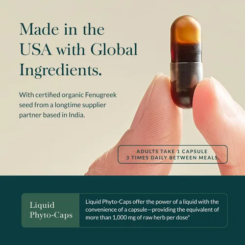 Vista 4 de Gaia Herbs Apoyo a la lactancia - Apoya la producción saludable de leche materna en madres lactantes* - con semillas de fenogreco, semillas