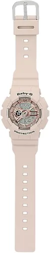 Vista 5 de Casio Baby-G BA-110CP-4ADR - Reloj analógico digital para mujer Gris Digital movimiento de cuarzo