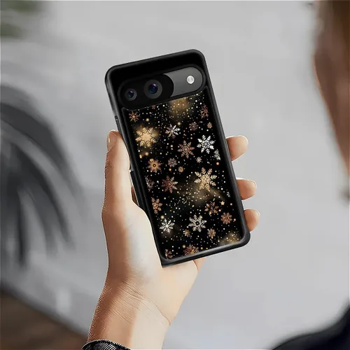 Vista 397 de Compatible con Google Pixel 4A 5G Mobile Case Creative Acrylic Panel trasero Silicona Protección Grip especialmente diseñado para Google Pixel 4A 5G