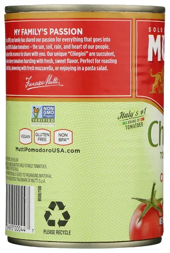 Vista 7 de Mutti Lata de tomate Cherry 14 oz (paquete de 1)