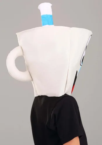 Vista 2 de Cabeza de Personaje de Fieltro Mugman Multicolor