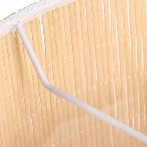 Vista 7 de Pantallas de lámpara para lámparas de pie, pantalla de ratán, pantalla de pie, cubierta de lámpara rústica, pantalla de lámpara de repuesto