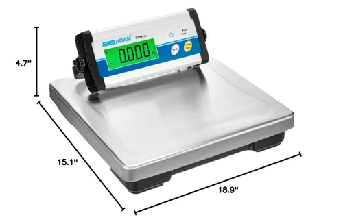Vista 9 de Adam Equipment, balanza para mostrador CPWplus, Acero, 1
