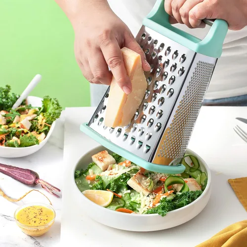 Vista 5 de Spring Chef Paquete de pelador giratorio y rallador profesional XL Box - Menta