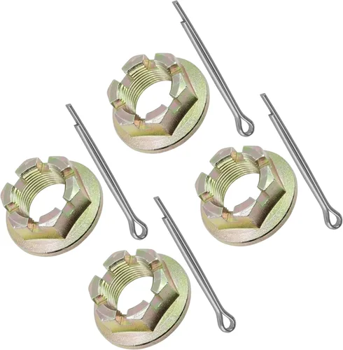 Vista 7 de Caltric Tuerca de castillo para rueda delantera y trasera compatible con Arctic Cat Prowler HDX 700 XT 2011-2015 4x