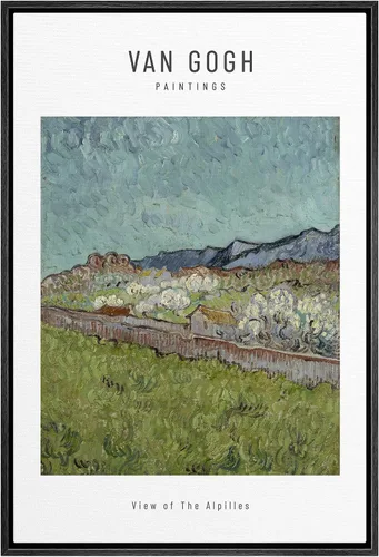 Vista 16 de SIGNWIN Lienzo enmarcado para pared, diseño de Vincent Van Gogh, un par de amantes, naturaleza, ilustraciones de área silvestre, bellas artes