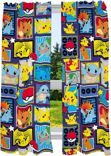 Vista 43 de Franco - Juego de cortinas para la habitación de los niños, 82 x 63 pulgadas, Minions de Mi Villano Favorito