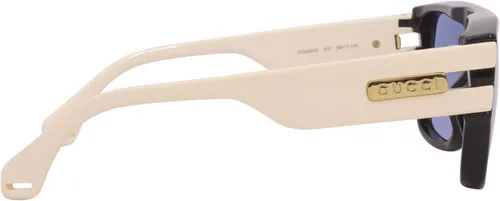 Vista 3 de Gafas de sol Gucci GG 0664 S- 002 negroazul marfil