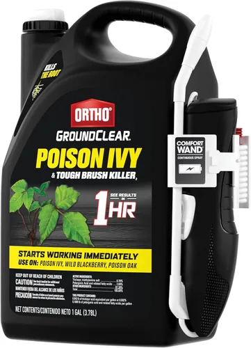 Vista 7 de Ortho GroundClear Poison Ivy & Tough Brush Killer3 - Spray mata malezas listo para usar con varita cómoda, 1 gal.
