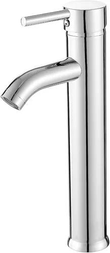 Vista 9 de VOTON Grifo de Baño Negro de Una Sola Manija Grifo de Lavabo de Baño Negro Mate Grifo de Lavabo RV para Recipiente de Baño 1 o 3 Agujeros con Placa