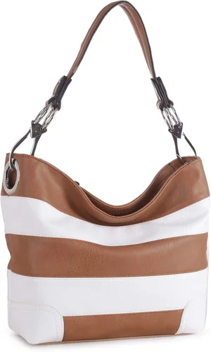 Vista 29 de MKF Collection Mia K - Bolso Hobo para mujer, de piel vegana, bolso de hombro holgado, bolso con asa superior