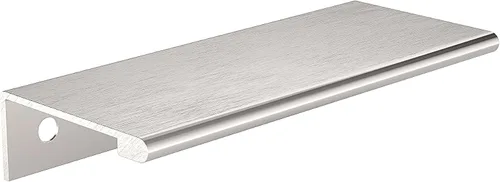 Vista 54 de Richelieu Hardware BP98982510 Lincoln Collection 1 pulgada (25 mm) de centro a centro Manija de tirador de borde de gabinete y cajón de aluminio