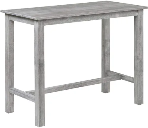 Vista 10 de Boraam Sonoma Pub Table - Cepillo de alambre de madera de granero