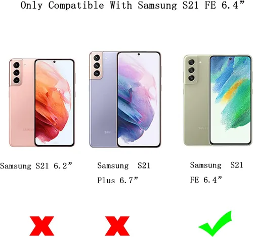 Vista 2 de phylla Funda para teléfono Samsung S21 FE [compatible con MagSafe] Funda magnética de lujo de color sólido protección completa de la cámara cubierta