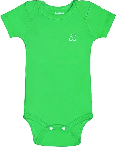 Vista 4 de Gender-Neutral, Baby Short-Sleeved BodysuitsOnesies, 100% Cotton USA