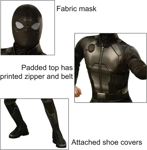 Vista 3 de Rubie's Marvel - Disfraz de Spider-Man Far from Home Deluxe para hombre