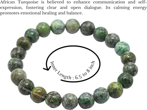 Vista 468 de Amazing Gemstone Pulsera de cristal para mujeres y hombres, pulsera de cristal curativo de protección, pulsera elástica con cuentas de piedras
