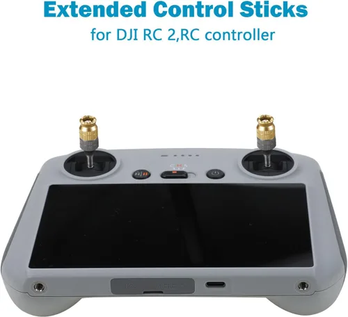 Vista 4 de Hanatora Joysticks de extensión para DJI RC, RC 2 (Flip, Neo, Air 3S/3, Mini 5/4/3 Pro, Mini 3, Mavic 3 Classic/Pro Drone Controller), accesorios