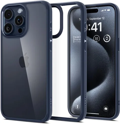 Vista 22 de Spigen Funda para iPhone 12 Mini, ultra híbrida, sin anillo magnético, antiamarilleo, transparente