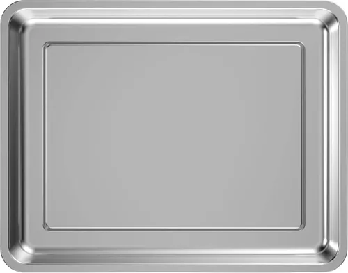 Vista 10 de Megachef Horno electrónico multifunción de 360 grados con tecnología de aire caliente, cromo plateado, capacidad de 25 litros