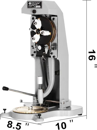 Vista 2 de VEVOR - Gravador de Anillo Interior de Doble Cara con Dial de Estampación de Bloque de Letras de 1.5mm-2.0mm para Grabado Interno de Anillos