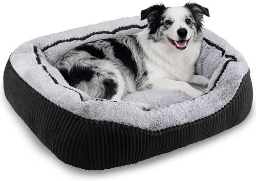 Vista 17 de Camas para perros y gatos pequeños, medianos y grandes. Cama lavable para mascotas, sofá cama ortopédica para perros, cama suave y calmante
