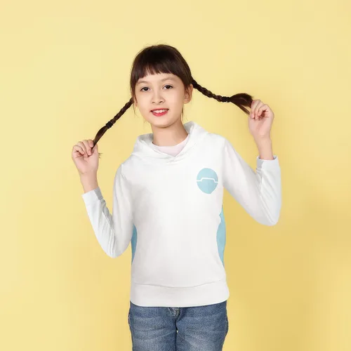 Vista 3 de Disfraz de héroe 6 con capucha para niños diseño de personajes de dibujos animados sudadera para niños y niñas lindo atuendo de cosplay de 2 a 8 años
