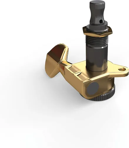 Vista 9 de D'Addario - Afinadores de ajuste automático - Afinadores de bloqueo para guitarras - Configuración 3+3, cromo