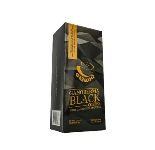 Vista 5 de 2 cajas de café instantáneo eGano Premium Ganoderma Black Coffee con extracto de Ganoderma Lucidum (0.12 oz x 30 bolsitas / caja)