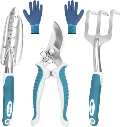Vista 12 de Pink Garden Tool Sets 4-Piece, Aluminum Gardening Hand Tool Kit pink-4pcs