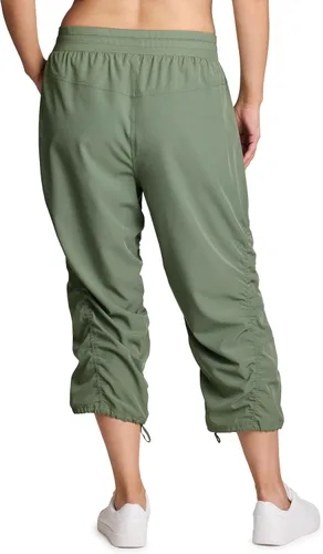 Vista 28 de RBX Pantalón capri tejido ligero con cordón para mujer, talla grande