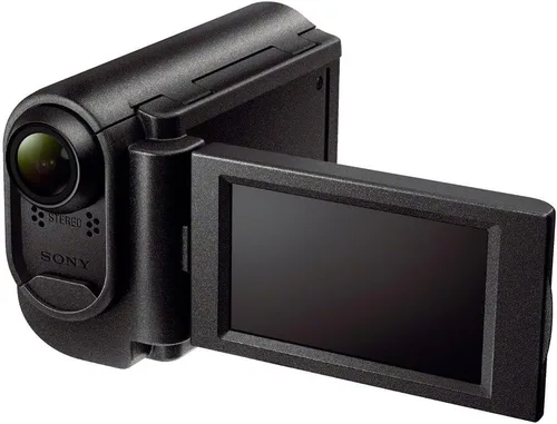 Vista 4 de Sony AKA-LU1 Soporte para videocámara con LCD para Sony Action Cam HDR-AS10 y HDR-AS15 (negro)