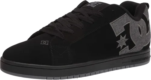 Vista 9 de DC Shoes Court Graffik - Tenis de skate para hombre Negro