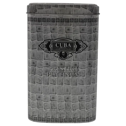 Vista 5 de Cuba Original by Parfums Des Champs Prestige Platinum de Cuba, 3 oz Eau De Toilette Spray para hombre (CUBPRPM0009002)