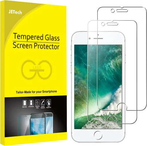 Vista 13 de JETech - Protector de pantalla para iPhone 6 Plus y iPhone 6s Plus, 5.5 pulgadas, película de vidrio templado, 2