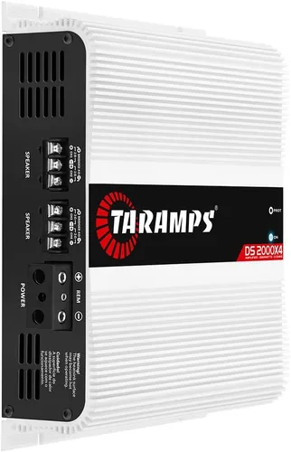 Vista 3 de Taramps DS 2000X4 2 Ohms 2000W RMS Amplificador de audio para coche de 4 canales