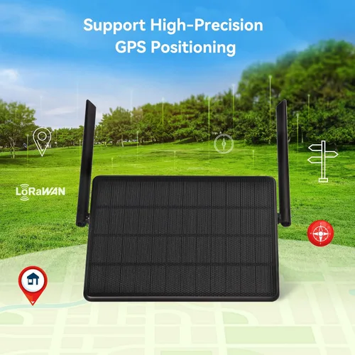Vista 6 de ELECROW Energía solar al aire libre para Meshtastic con 6W panel solar
