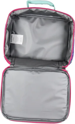 Vista 4 de Disney Encanto Lonchera Mirabel Isabela Luisa Diamond Polvo Brillante Bolsa de almuerzo aislada 10