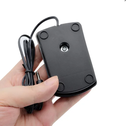 Vista 4 de Mini pedal de pie para máquina de coser de 4.9 ft, interruptor de pie para máquina de coser momentánea para el hogar, controlador de pedal operado