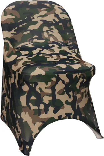 Vista 54 de YOUR CHAIR COVERS - Funda para silla plegable de elastano elástica, color negro
