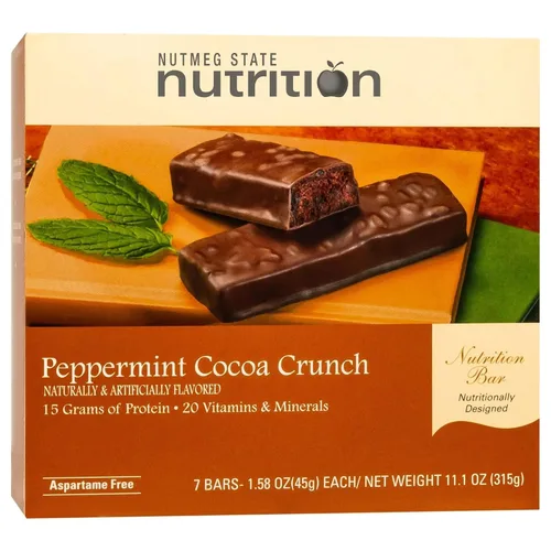 Vista 8 de Nutmeg State Nutrition Barras altas en proteínas, 7 porciones por caja (1 caja (7 porciones), chocolate negro S'mores)