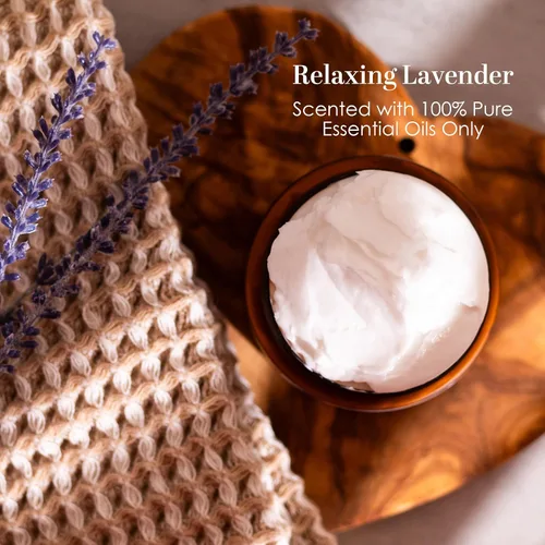 Vista 5 de Better Shea Butter Crema de magnesio Lavanda Alivia los calambres en las piernas y la tensión muscular Loción nocturna para embarazo, niños