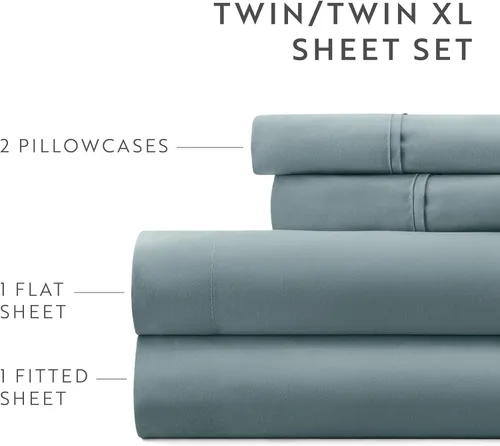Vista 30 de ienjoy Home Linen Market - Juego de sábanas de 6 piezas, color rubor, tamaño King Blush