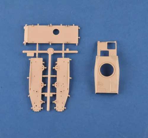 Vista 3 de Kits de modelos de plástico de rompecabezas 3D, escala 1/35, modelo USAF XM706E2, juguetes y regalo para adultos, 6.5 x 2.6 pulgadas